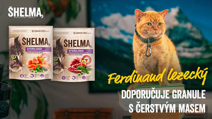 Prémiové mačacie krmivá Shelma
