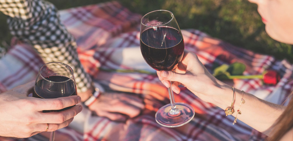 škvrna od červeného vína