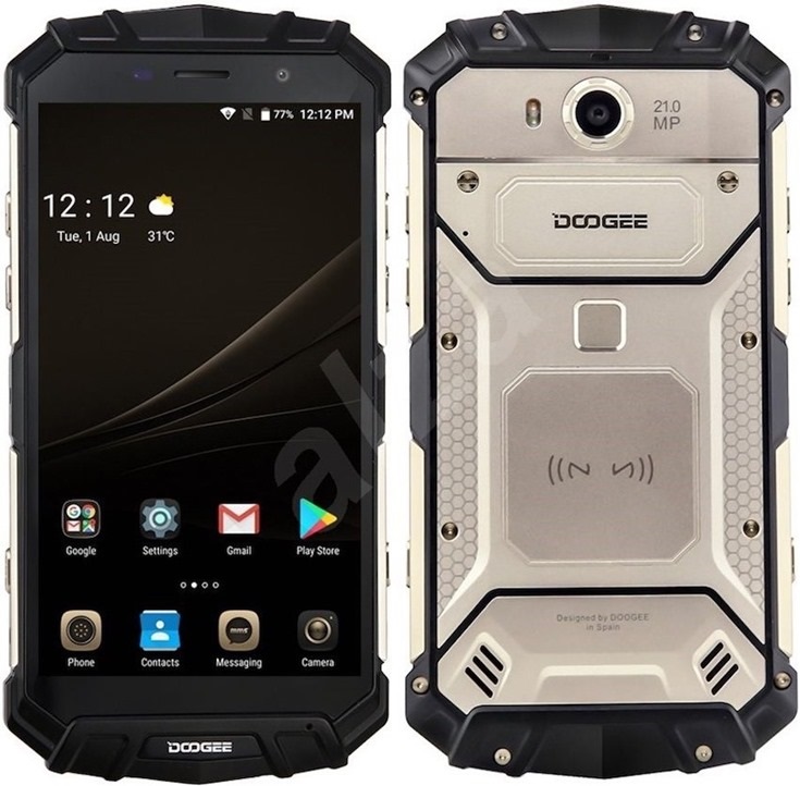 Doogee S60 v zlatom vyhotovení
