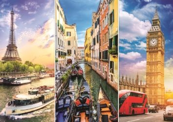 Štáty a mestá – puzzle 4000 dielikov