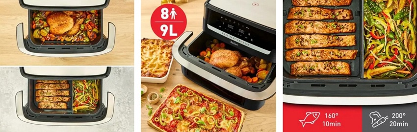 Tefal EY9228E0 Dual Easy Fry Flex recenzia