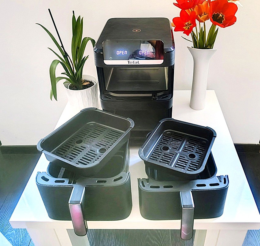 Tefal EY7528E0 Easy Fry Crispy Stack recenzia