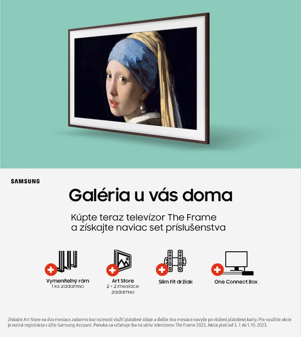 Samsung The Frame akcia