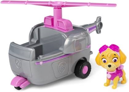 Labková patrola hračky Skye s vrtuľníkom