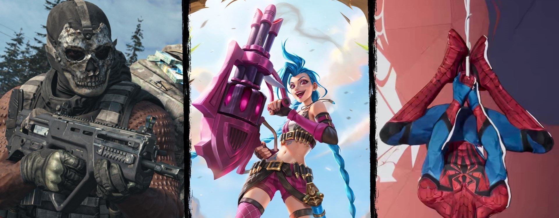 Najlepšie hry zadarmo; wallpaper: Call of Duty Warzone, League of Legends, Marvel Rivals