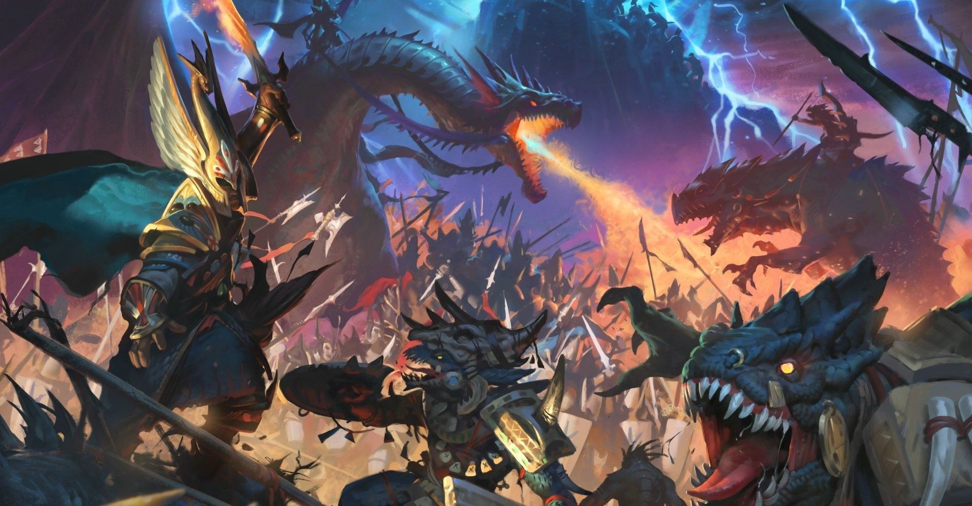 Total War: Warhammer II; wallpaper: cover