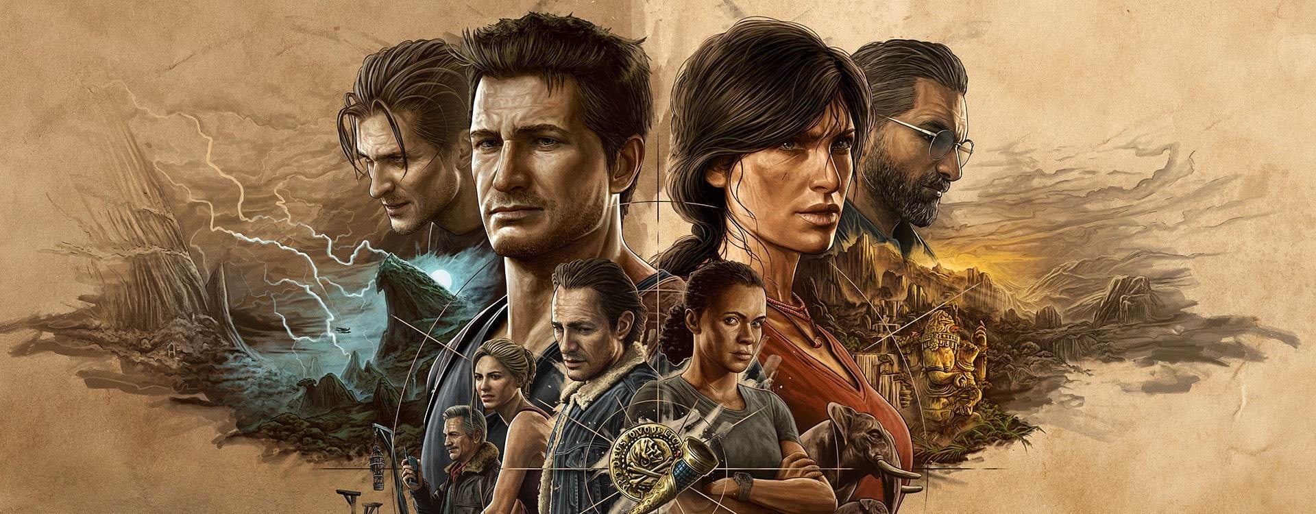 Uncharted: Legacy of Thieves Collection; wallpaper: cover
