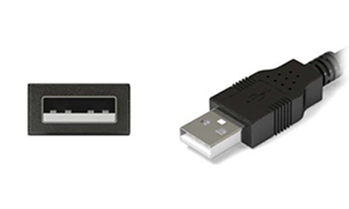 USB čítačka kariet - USB-A port