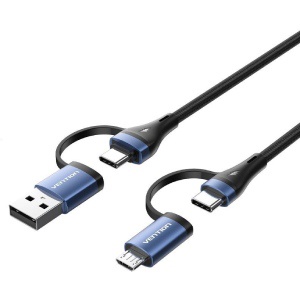 Redukcia USB-C na USB micro