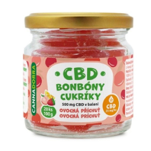 Vegánske CBD cukríky