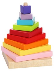 Vkladačky pre deti pyramída