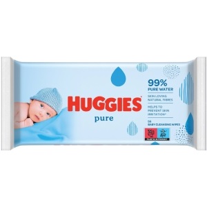 Vlhčené obrúsky pre novorodenca Huggies s 99 % vody