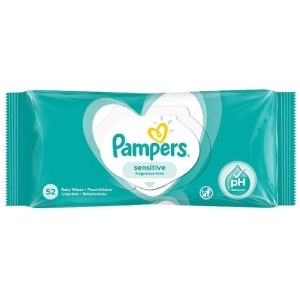 Detské vlhčené obrúsky Pampers sensitive