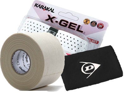 Squashové príslušenstvo