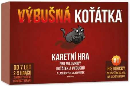 Spoločenské hry rodinné – Výbušné mačiatka