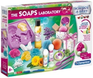 Sada na výrobu mydla pre deti – mydlové laboratórium