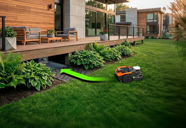 WORX Landroid Vision Cloud RTK Cloud navigácia bez antény záhrada