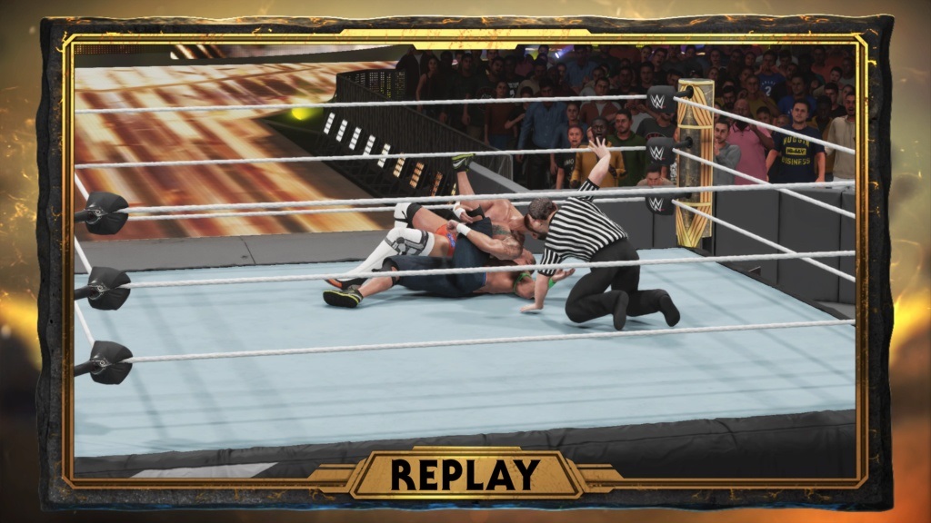 WWE 2K19; gameplay: koniec