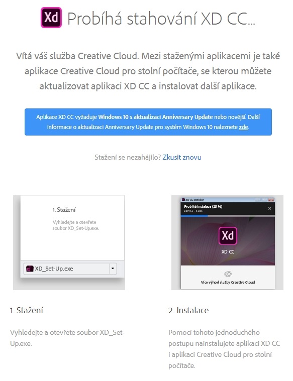 Krok 4 Adobe XD CC