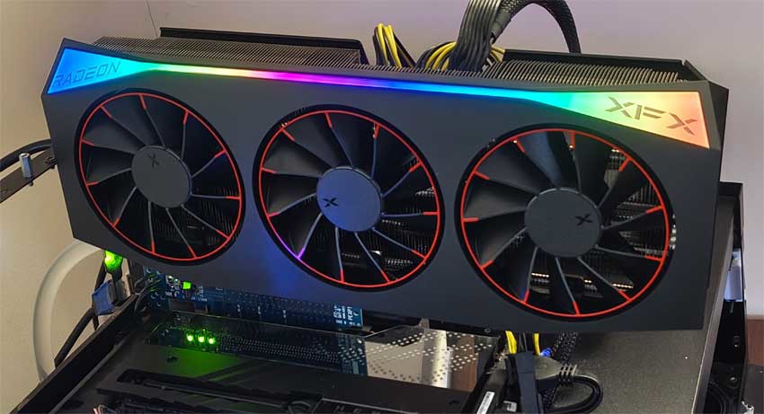 XFX Mercury RX 9070 XT OC Magnetic Air 16G v testoch
