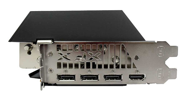XFX Mercury RX 9070 XT OC Magnetic Air 16G; obrazové výstupy 