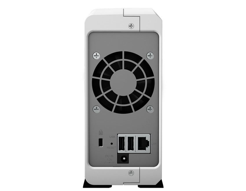 Synology DiskStation DS120j, zadná strana