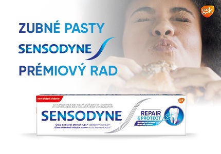 Zubné pasty Sensodyne prémiový rad