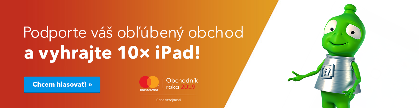 Mastercard Obchodník roka 2019 - Chcem hlasovať