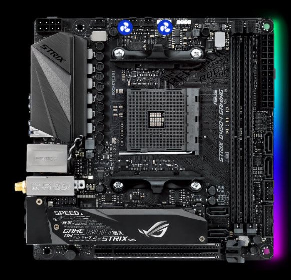 Chladenie ASUS ROG STRIX B450-I GAMING