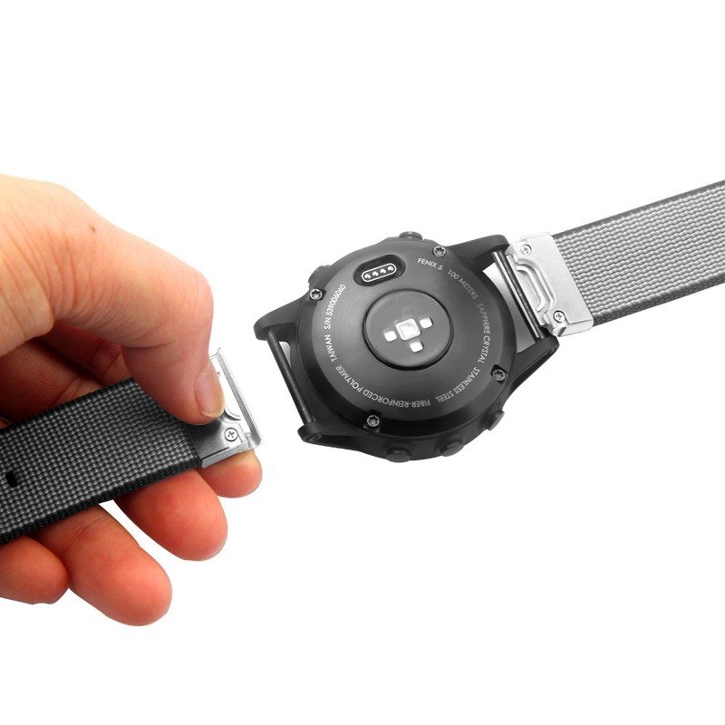 Eternico Garmin Quick Release 22 Nylon čierny Remienok Alza.sk