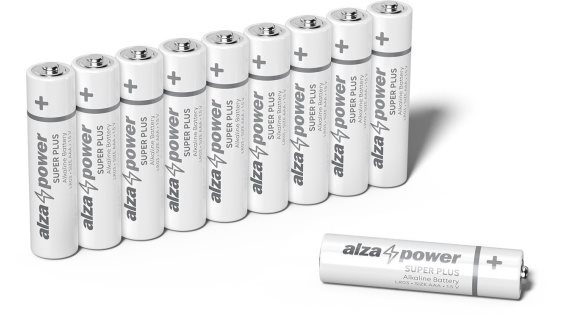 Jednorazová batéria AlzaPower Super Plus Alkaline LR03 (AAA) 10ks
