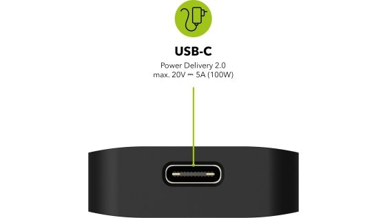 Dokovací stanice AlzaPower USB-C Dock Station 5v1