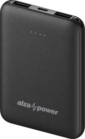 Powerbanka AlzaPower Onyx 5000mAh čierna
