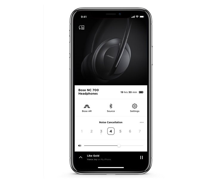 Mobilná aplikácia Bose Music