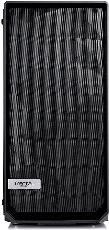 Čelný pohľad Fractal Design Meshify C TG