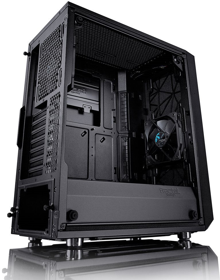 Riešenie vnútornej časti Fractal Design Meshify C TG