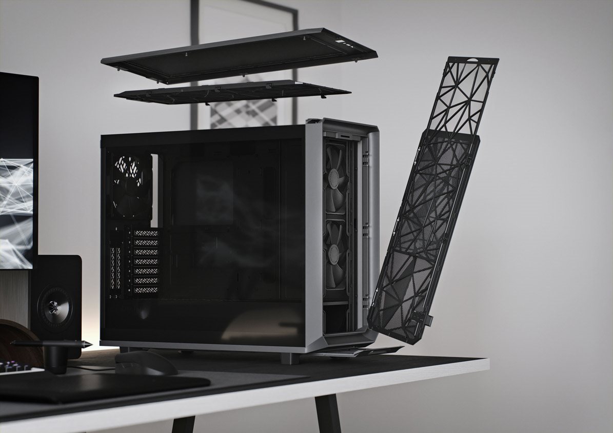 Fractal Design Meshify 2. Fractal Design Meshify 2 XL. Fractal Design Meshify 2 XL RTX 3080. Hi Tech корпус.