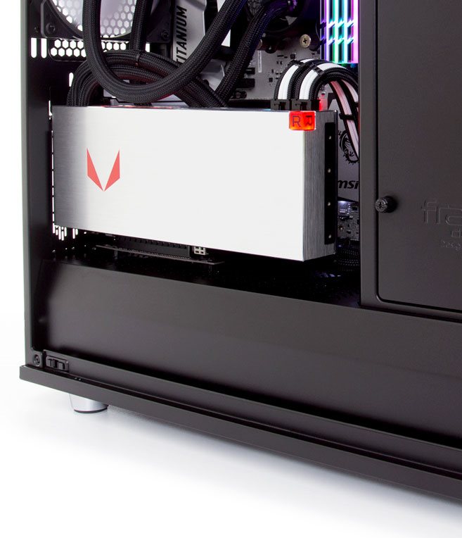 GPU vo zvislej polohe Počítačová skriňa Fractal Design Define R6 Black Tempered Glass