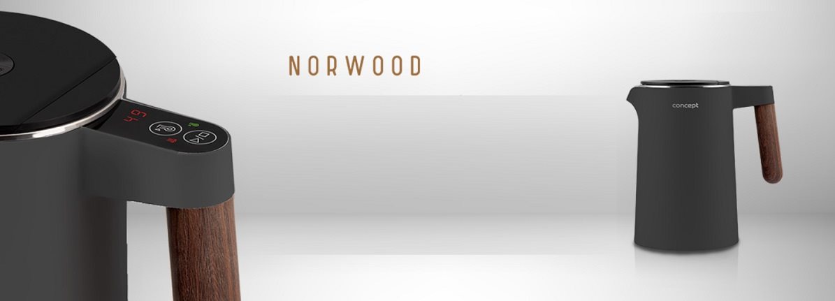Rýchlovarná kanvica Concept RK3305 NORWOOD Rýchlovarná kanvica Concept RK3305 NORWOOD