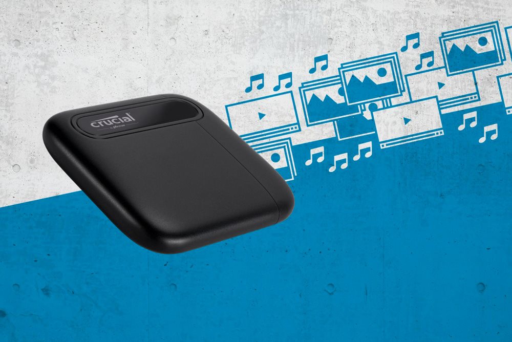 Externý disk Crucial Portable SSD X6 Hard disk externý Crucial Portable SSD X6