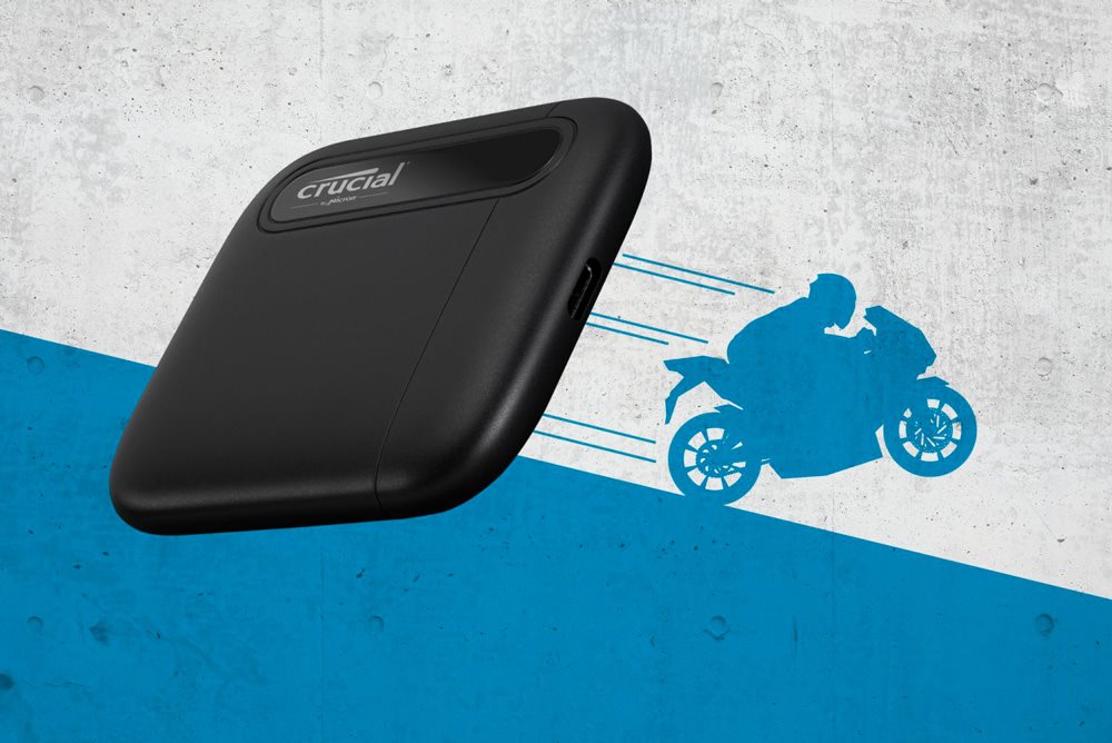 Externý disk Crucial Portable SSD X6 Externý hard disk Crucial Portable SSD X6