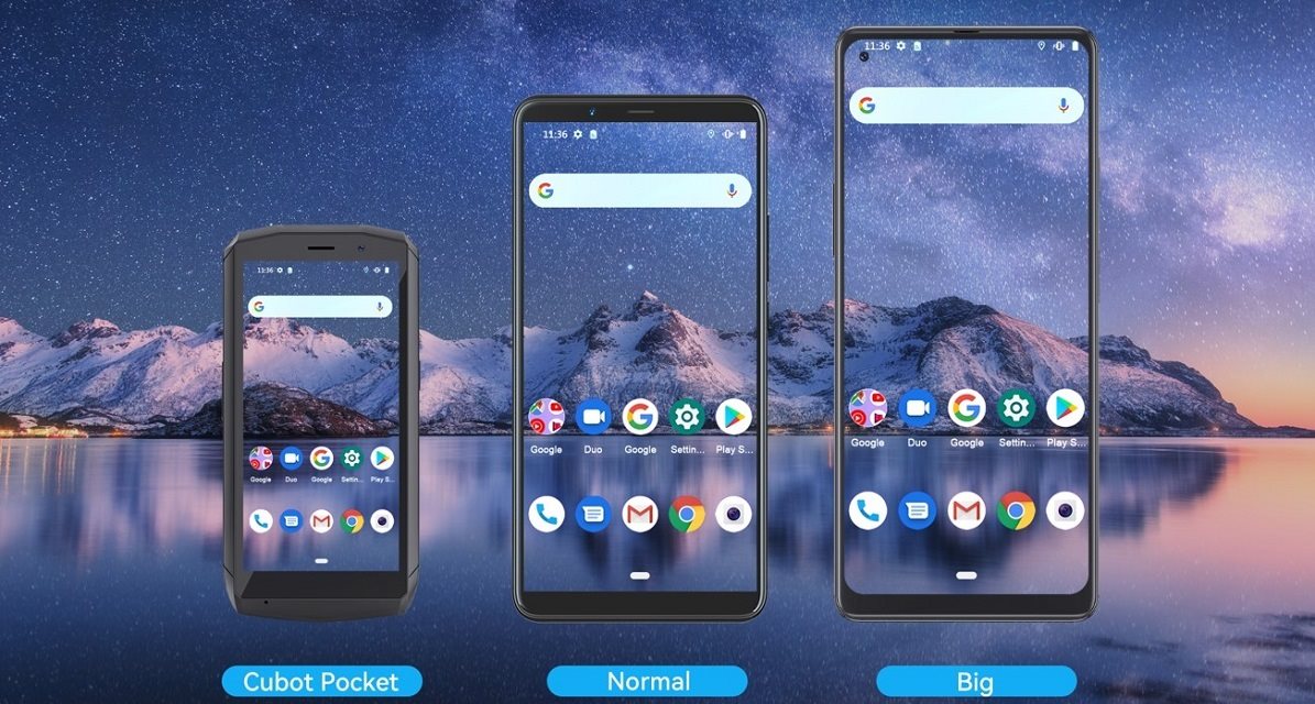 Mobilní telefon Cubot Pocket zelená 