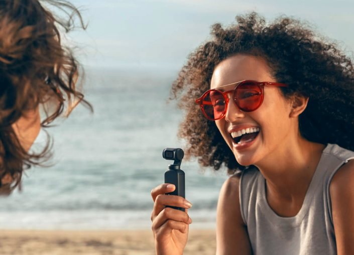 DJI Osmo Pocket s mechanickou stabilizáciou DJI Osmo Pocket s mechanickou stabilizáciou