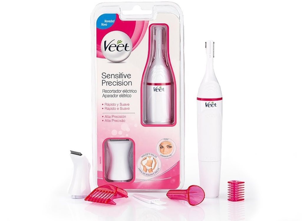 Depilátor VEET Sensitive Precision Bezbolestné odstraňování chloupků