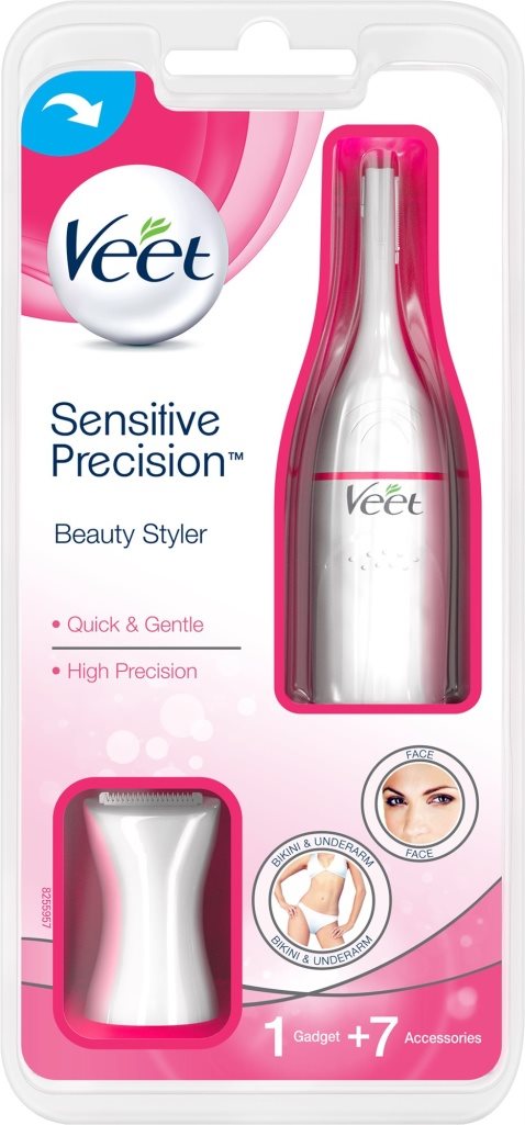 Depilátor VEET Sensitive Precision Ideální pro šetrné a bezbolestné odstraňování chloupků