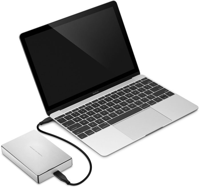 Externý disk LaCie 2.5 "Porsche Design P'9223 2TB Externí disk LaCie 2.5" Porsche Design P'9223 2TB