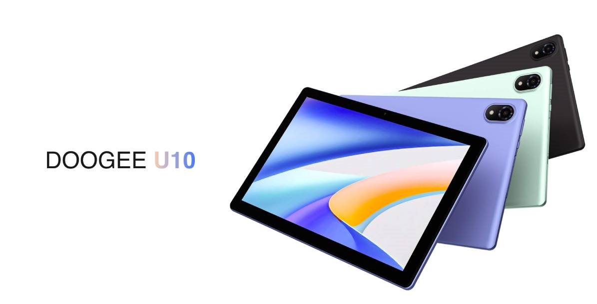 Tablet Doogee U10 WiFi 4/128 GB, fialové vyhotovenie