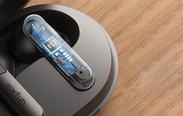 Bezdrôtové slúchadlá EarFun Air Mini čierna Slúchadlá bezdrôtové EarFun Air Mini čierna