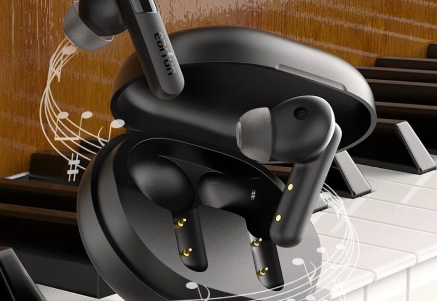 Bezdrôtové slúchadlá EarFun Air Mini čierna Slúchadlá bezdrôtové EarFun Air Mini čierna