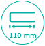Doštičky s dĺžkou 110 mm Destičky s délkou 110 mm